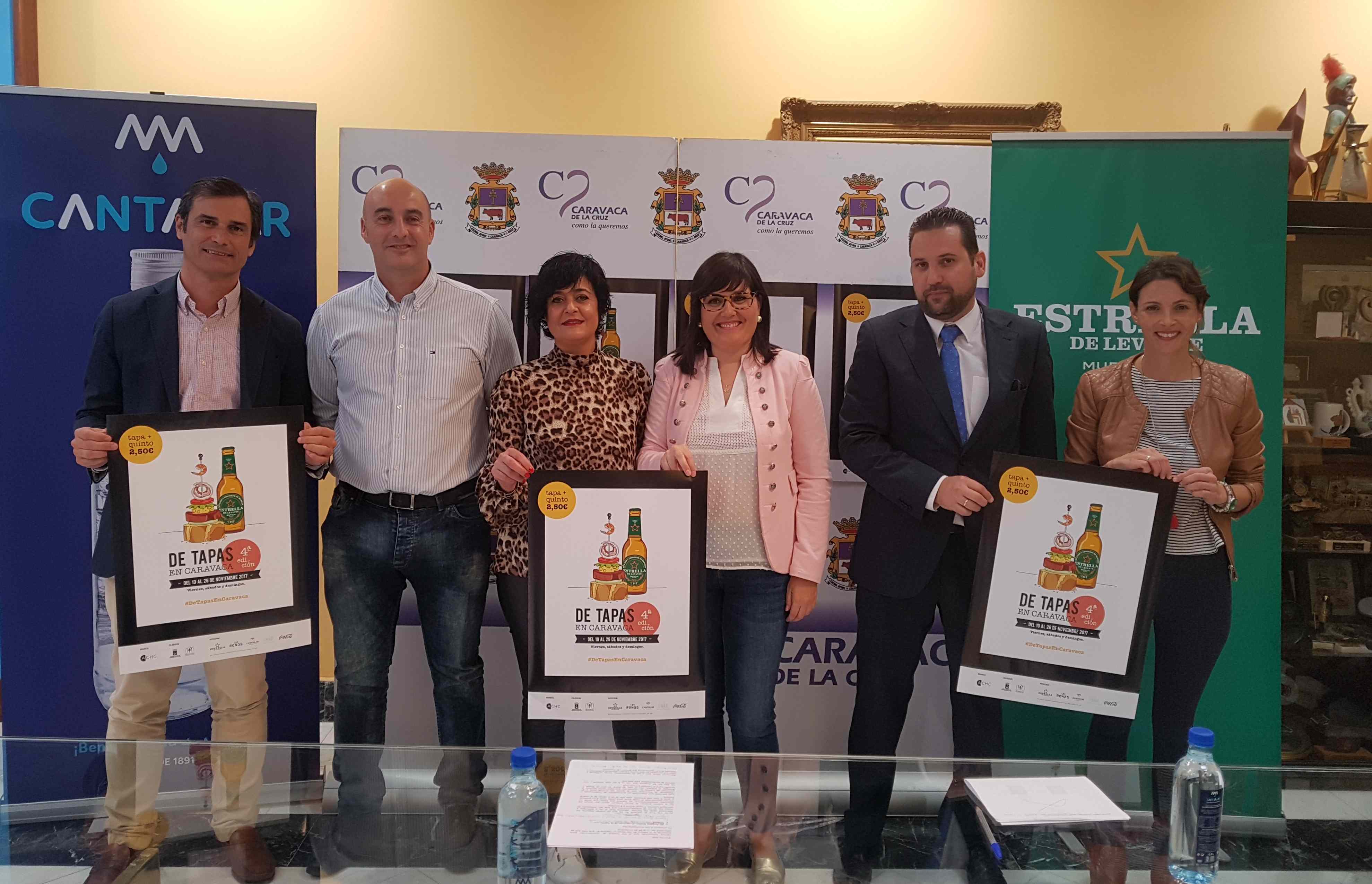 La Concejalía de Turismo y la Asociación de Comerciantes y Hosteleros de Caravaca participan en la IV Edición 'De tapas en Caravaca'