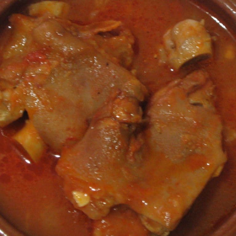 Manitas de cerdo